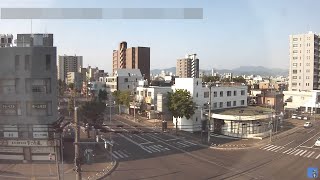 札幌市営地下鉄・元町駅前の交差点