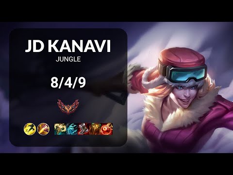 JD Kanavi Sejuani vs Shaco JUNGLE - KR GRANDMASTER Patch 13.14