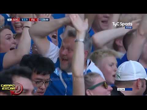 Argentina vs islandia resumen