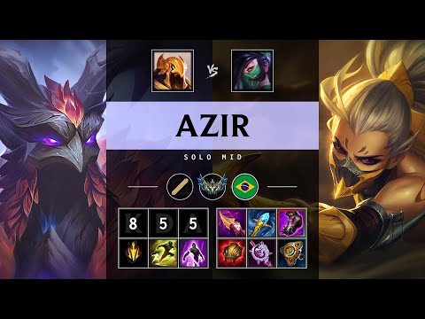 Azir Mid vs Akali - BR Challenger Patch 25.12