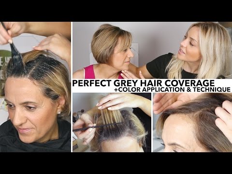 Perfect Salon Quality Grey Root Coverage At Home