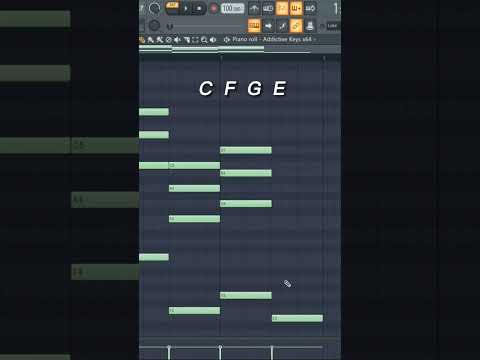 Beautiful chord progression #piano #flstudio #music