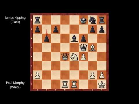 Paul Morphy vs James Kipping - Birmingham (1858) #130