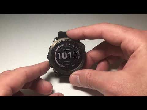 Garmin Fenix 7X: Create a watch face using cell phone photo