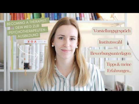 Erfolgreich für die Psychotherapeutenausbildung bewerben | Meine Erfahrungen und Tipps