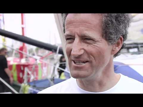 Interview de Michel Desjoyeaux avant le départ - Macif