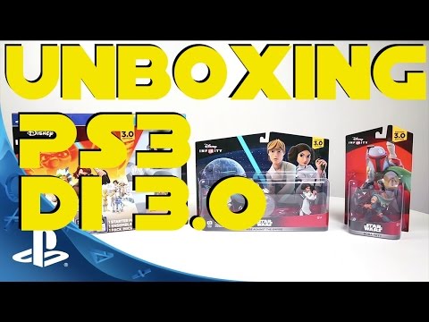 Unboxing Disney Infinity 3.0 Star Wars Saga Bundle PS3