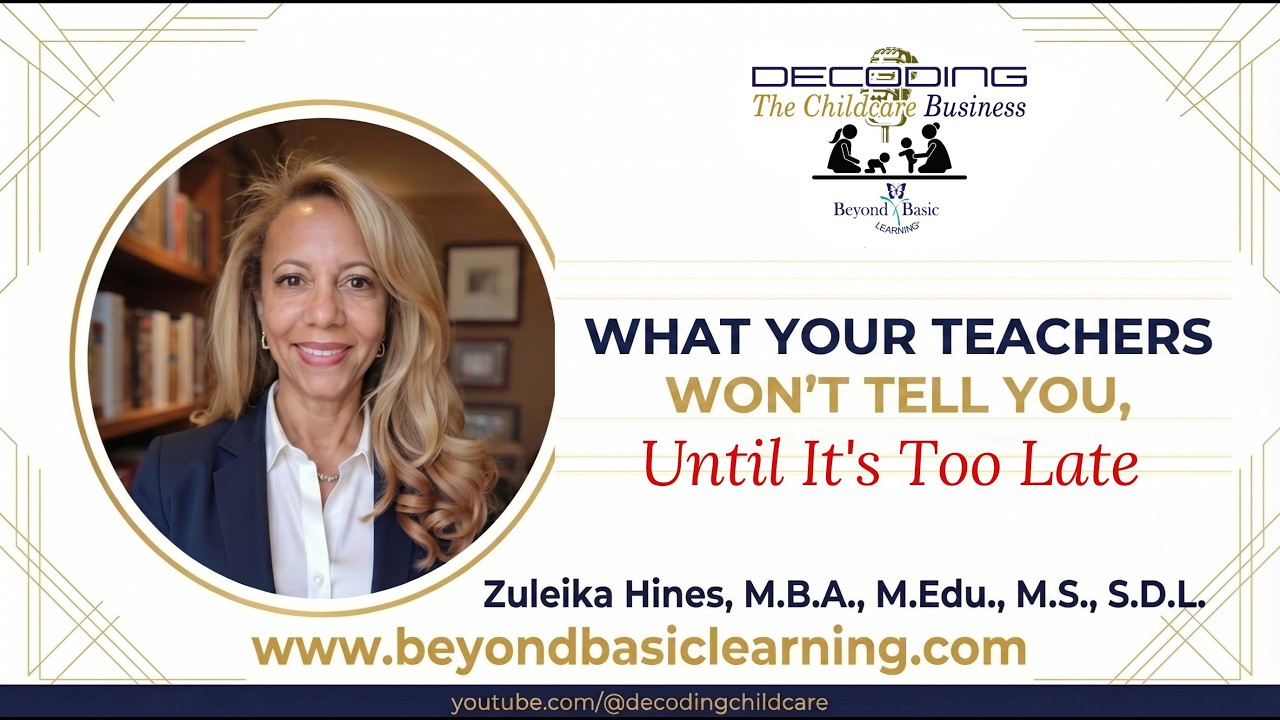 What Teachers Wont Tell You.. Until It's Too Late!