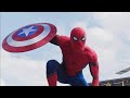 Spider Man Entry Hindi Captain America Civil War In Hindi 4K Clips In Hindi Moviez Planet