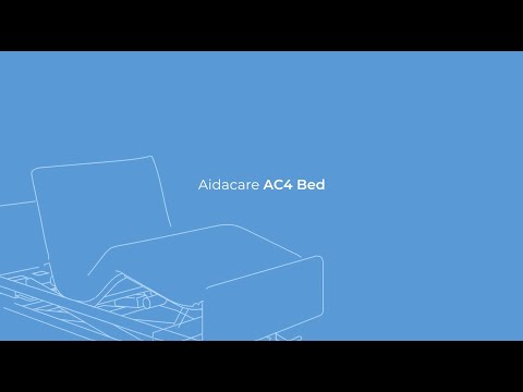Introducing the Aidacare AC4 Bed - The perfect blend of function and durability.