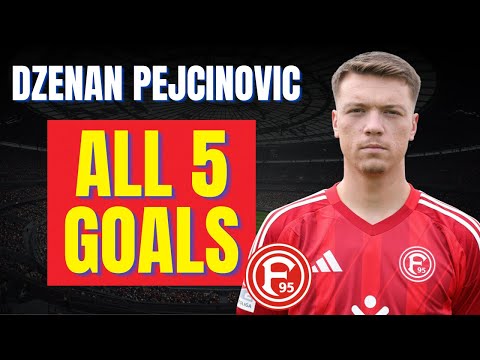 Dženan Pejčinović - ALL 5 GOALS FOR FORTUNA DÜSSELDORF | Skills & Highlights