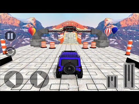 Jeep Car Stunts – Mega Ramp Car Racing Games - 4x4 2020 Impossible Tracks - Android GamePlay#2