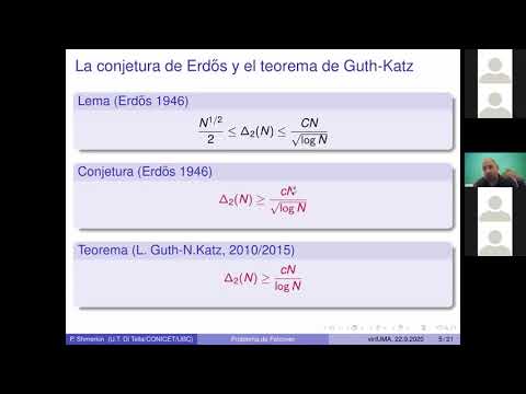 Charla invitada - Pablo Shmerkin - Avances en el problema de las distancias de Falconer