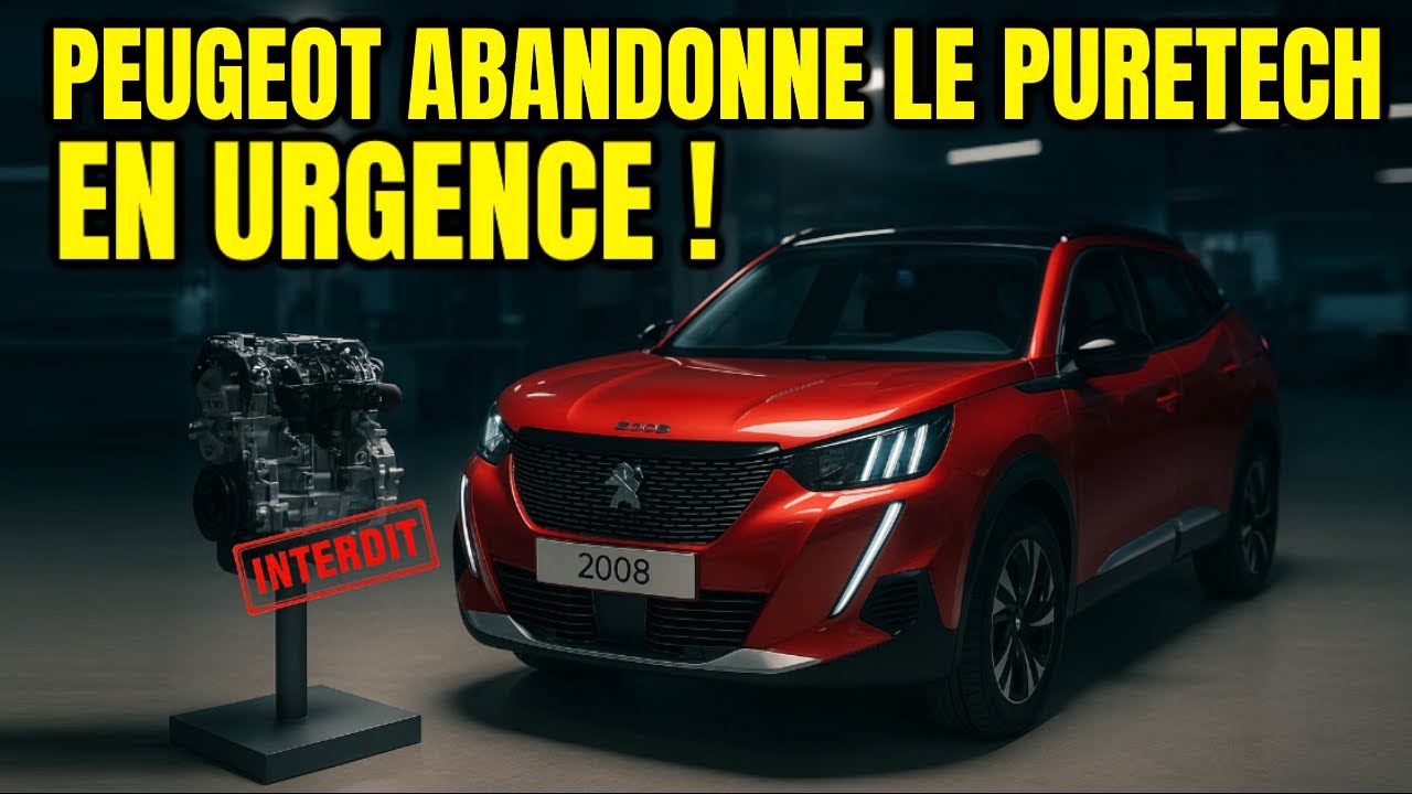 Peugeot abandonne le moteur PureTech en urgence
