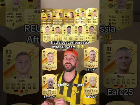 Reus leaves Borussia Dortmund after 12 years 😭 thank you legend