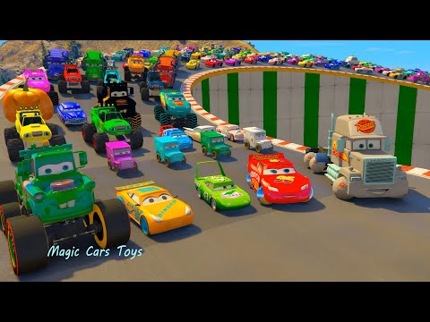 McQueen Toys Cars 3 Jackson Storm Disney Pixar Cars 3 Toys Mack Truck Hauler Miss Fritter Fabulous