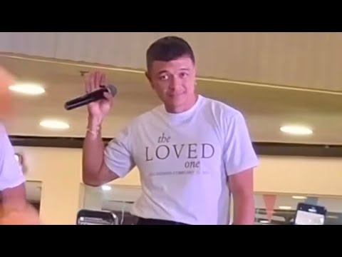 Jericho Rosales at Sinulog Festival in Cebu City to promote his upcoming film, "The Loved One." 