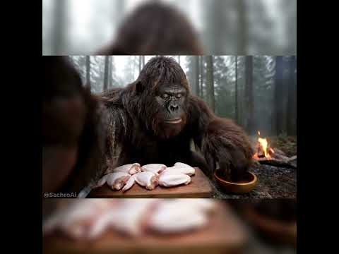 Bigfoot meets quackers! #bigfootvlogs #bigfoot #duck #funny #vlog #yeti #ranking #funnymemes #fyp