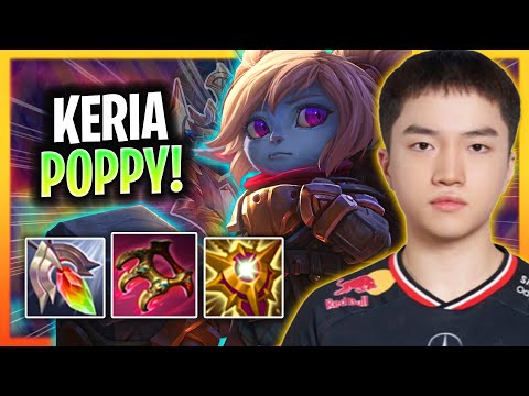 KERIA IS A BEAST WITH POPPY! | T1 Keria Plays Poppy Support vs Pantheon!  Season 2025