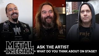 ASK THE ARTIST: What Do You Think About While Performing On Stage? | Metal Injection