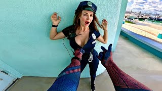 Download lagu She Tried to Catch Spider-Man… But He Caught Her Instead! mp3