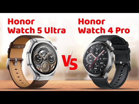 Honor Watch 5 Ultra vs Honor Watch 4 Pro Specification Comparison