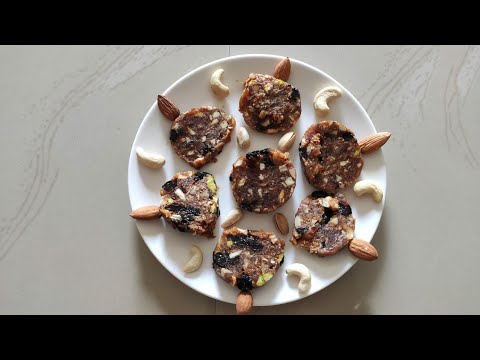 Diwali Special Dry fruits and nuts Katli - no sugar, no jaggery