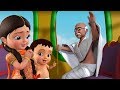 Gandhiji Ke Teen Bandar - Gandhi Jayanti Song | Hindi Rhymes for Children | Infobells