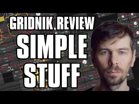 ⚡ This is how I build "Simple Stuff" Generative-2020-02-03 -  Modular Bitwig 3.1.2 Grid Tutorial