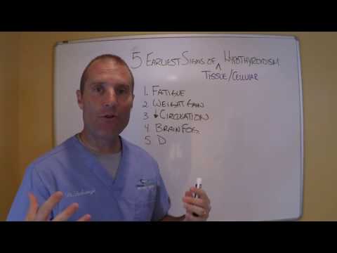 Thyroid Thursday #20:   5 Early Signs of Hypothyroidism