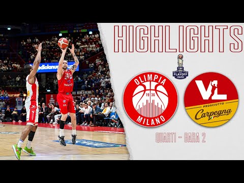 Olimpia Milano - Pesaro Gara 2: gli Highlights