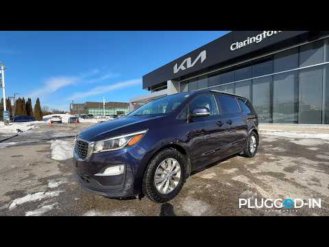 2019 Kia Sedona LX FWD in Blue for sale at Clarington Kia in Bowmanville, ON