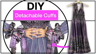 Detachable Cuffs Is A QUICK And EASY Way To Add Glamour To An Outfit