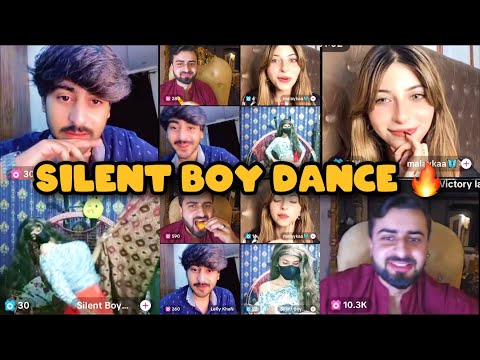 Haider Shah Live With Silent Boy, Lery Khan And Malaykaa ❤️ | Silent Boy Dance Punishment