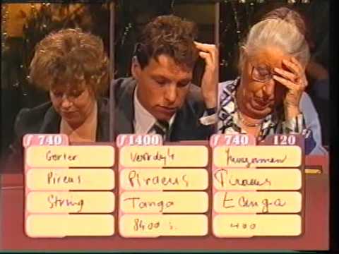 300e video: stukje 'Met het Mes op Tafel' met Herman van der Zandt (31-12-1998) (deel 1)