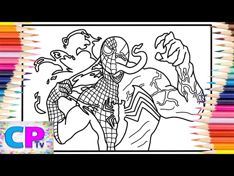 Spiderman Transformation Coloring Pages/Spiderman Changes into Venom/Defqwop/Awakening[NCS Release]