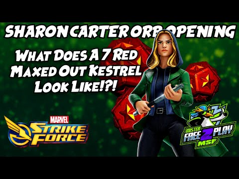 A Maxed Out 7 Red Kestrel CP IS OFF THE CHARTS!! | Orb Opening For Sharon Carter | MSF