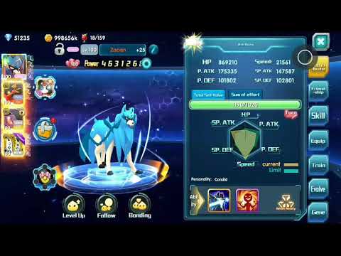 Part 2: Speed and Sp.atk increase after Research in Pokeland legends 【Poke Fairy】