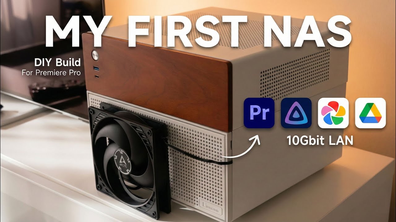 How I Built My Own NAS for 4K Video Editing (Without Losing My Mind)