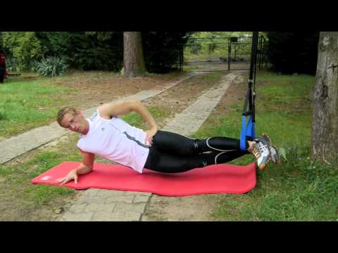 Übungen Suspension Training: Seitstütz-Übung