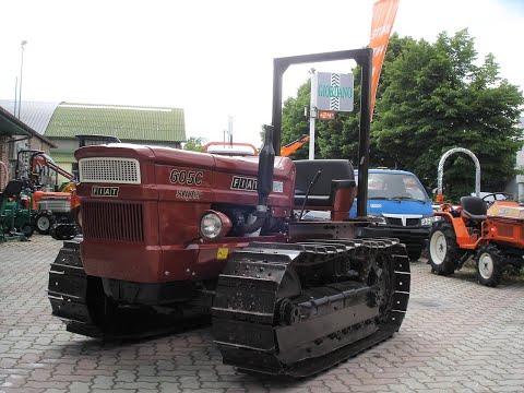 TRATTORE Fiat 605 Cingolato Domina OGNI Terreno!