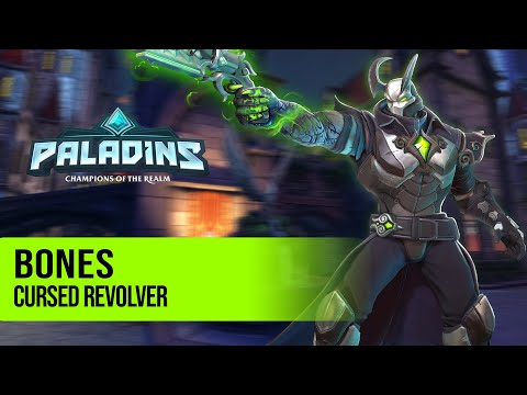 BONES Androxus PALADINS PRO COMPETITIVE GAMEPLAY l CURSED REVOLVER