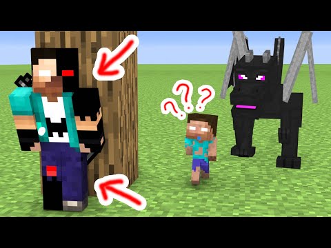 Baby Herobine and Dragon Story - Minecraft Animation