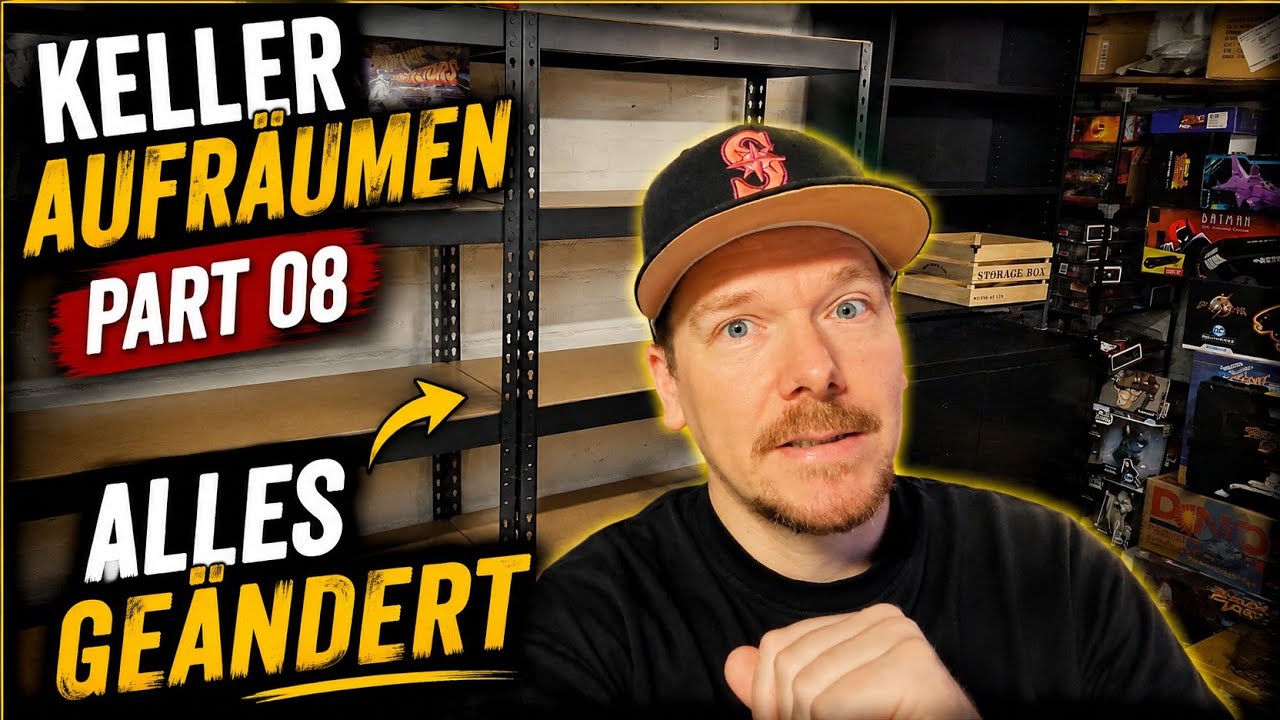 Neue Regal für den Keller - Actionfiguren Sammlung im Keller | Part 08