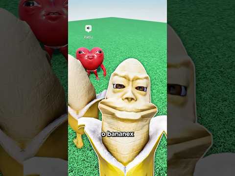 Who is Bananex? The Rival of Não Chorax 🍌😱 #roblox #meme #trend #micup