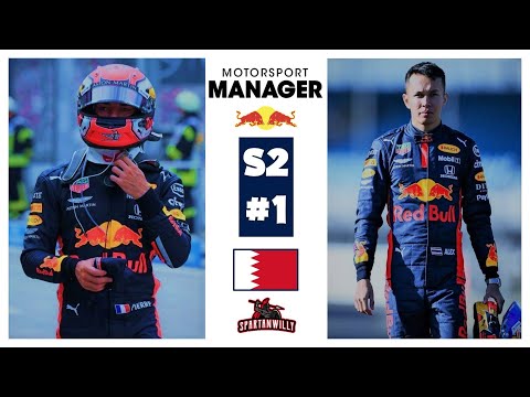 Motorsport Manager - F1 2022 Mod - Red Bull - Season 2 - #1 - Sakhir GP!