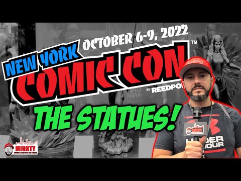New York Comic Con 2022 Tour | The Statues