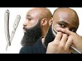 How To Use A Straight Edge Razor The Right Way | Beard Line Up | Parker SR1