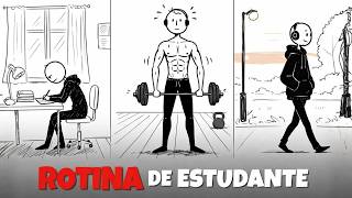 A rotina diária PERFEITA para estudantes 📚 (Você está fazendo errado! ❌)