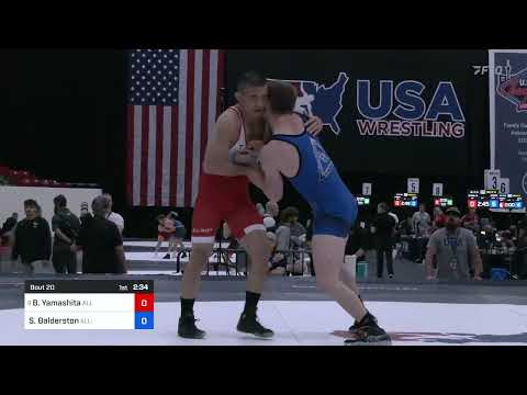72 Kg Rnd Of 32 - Bobby Yamashita, All Navy Wrestling Vs Samuel Balderston, All-Phase Wrestling Cl